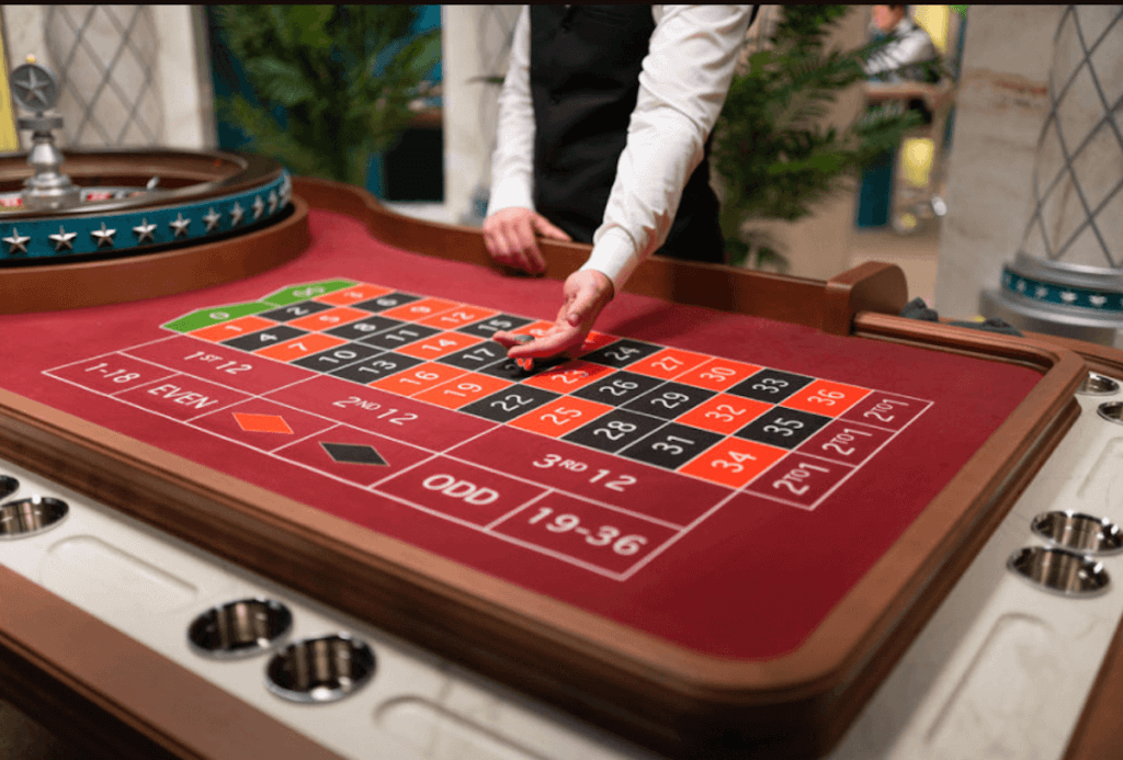 American Roulette Table