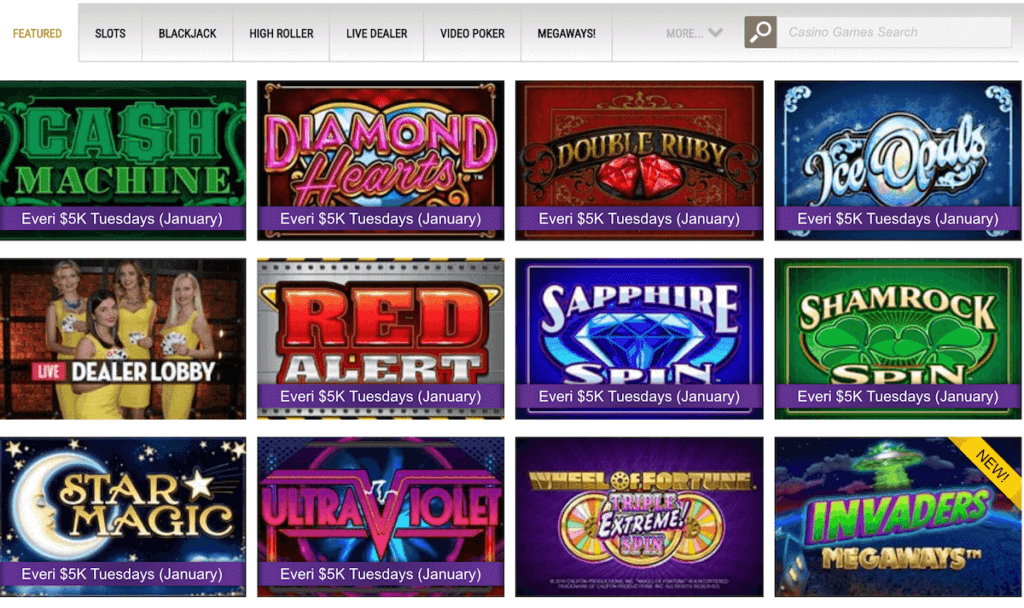 Play your favorite casino games at Caesars Online Casino