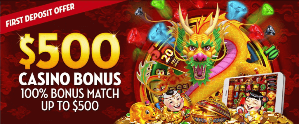 Caesars Online Casino, Match Bonus up to $500, 2022