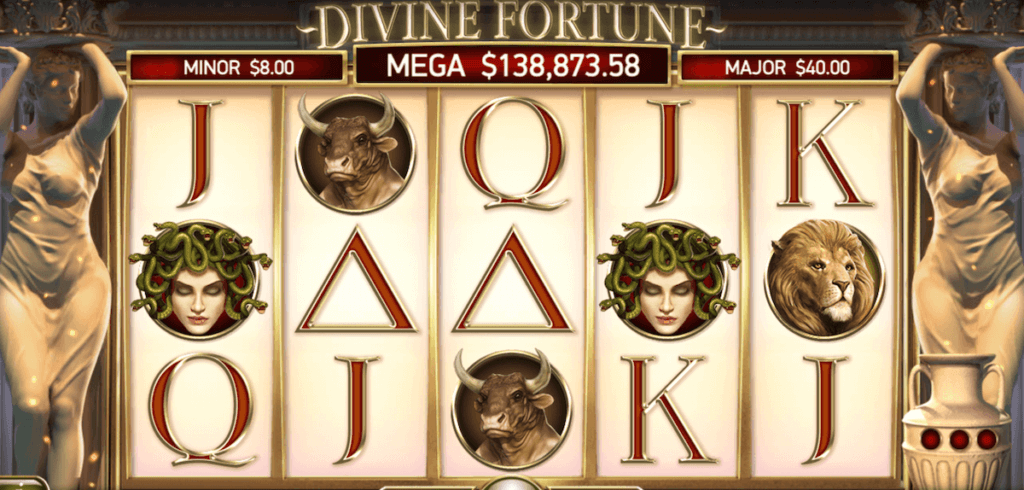 Divine Fortune Game Board