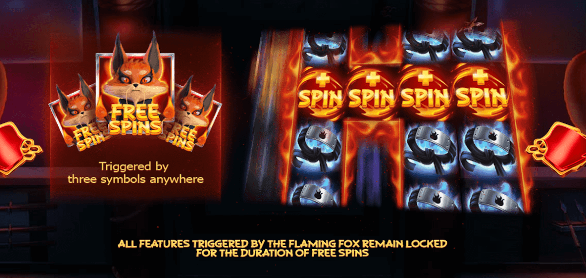 Flaming Fox Free Spins