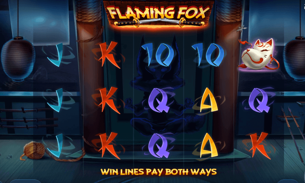 Flaming Fox Game Board