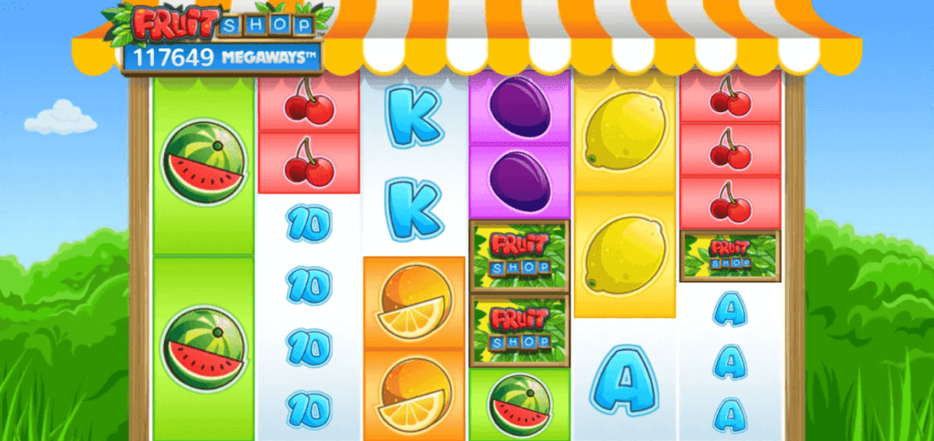 Fruit Shop Megaways, online slot, PA casinos