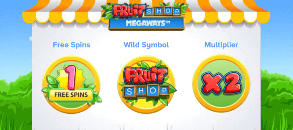 Free Spins, Wilds, Multipliers, Fruit Shop Megaways, online slots, PA casinos