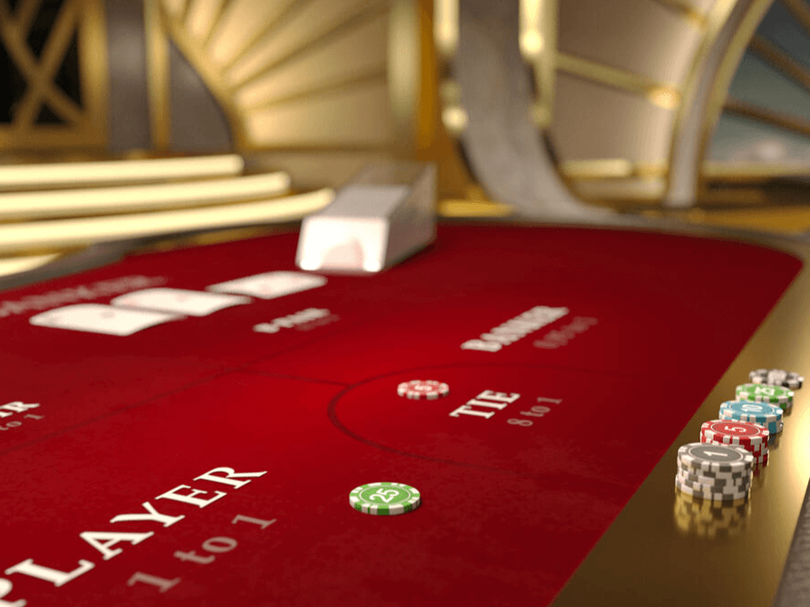 Live Baccarat Table