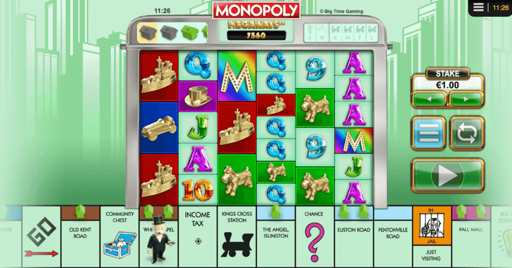Monopoly Megaways online slot, Best PA online casinos