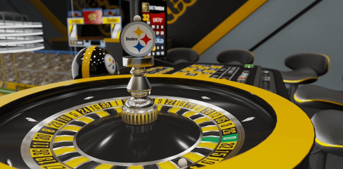 Steelers Roulette at BetMGM