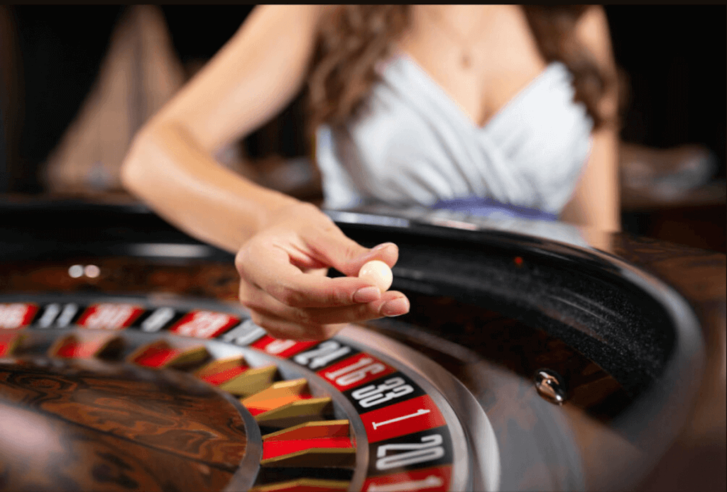 Roulette table