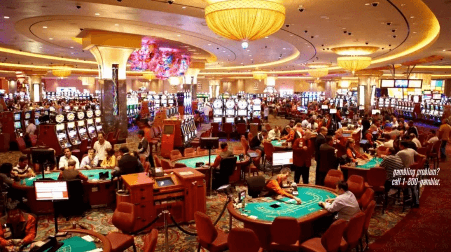 inside a casino