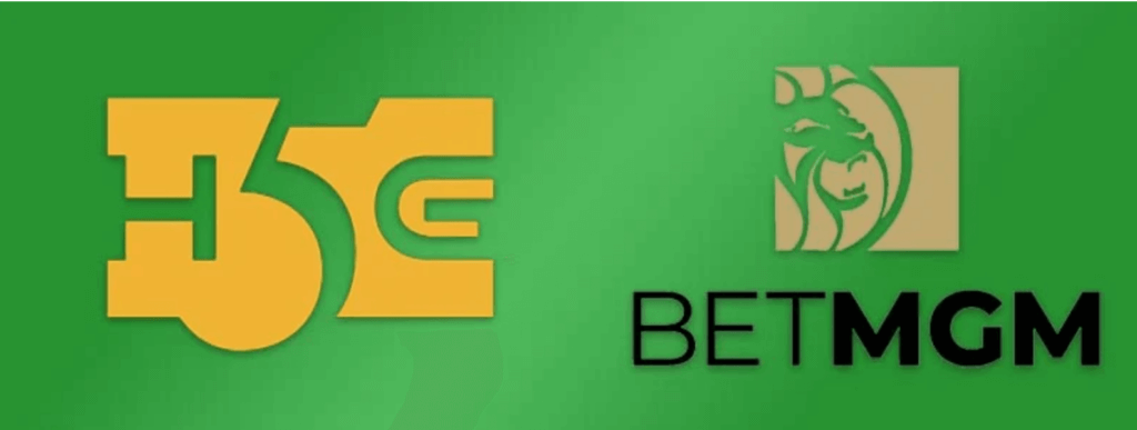 h5g and betmgm logos