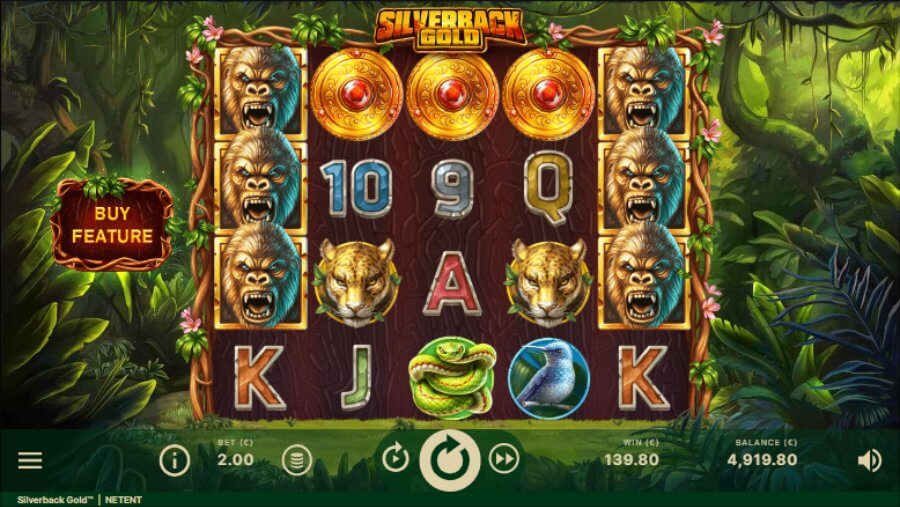 Silverback Gold online slot image 