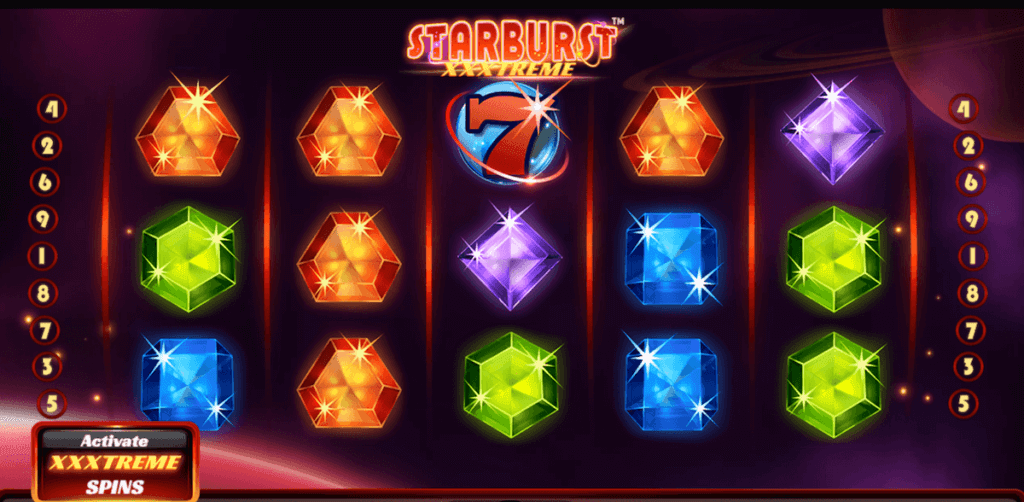 Starburst XXXtreme Game Board