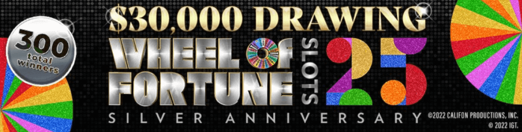 Wheel of Fortune Silver Anniversary