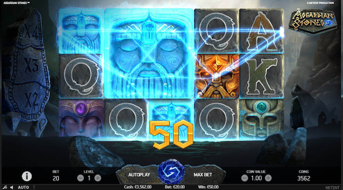 Asgardian Stones Slot Features