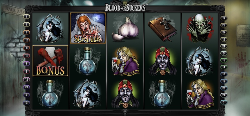 Blood Suckers Halloween Slot 1