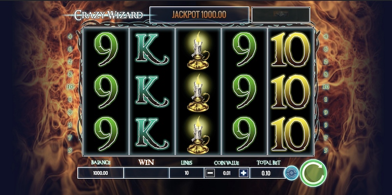 Crazy Wizard Halloween Slot 7