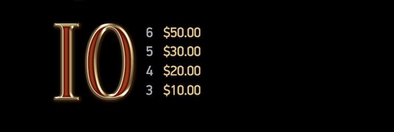 Divine Fortune Megaways 6 Paytable 5