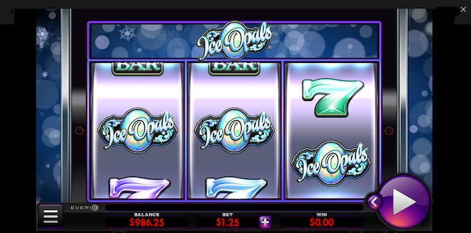 Ice Opals Slot Features