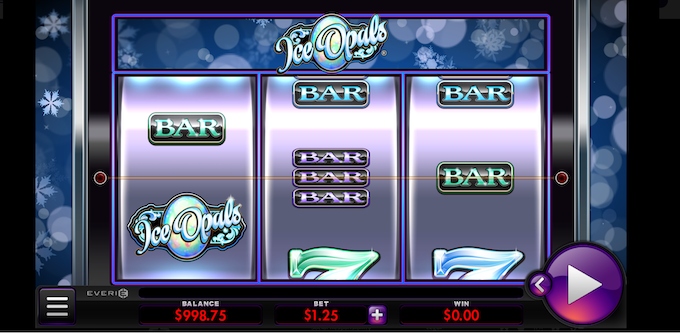 Ice Opals Slot Graphics 