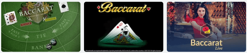 BetRivers review - baccarat