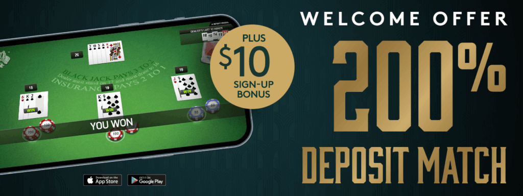 The Caesars Casino welcome offer 1
