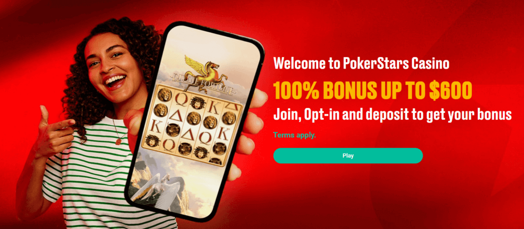 PokerStars new players welcome bonus 