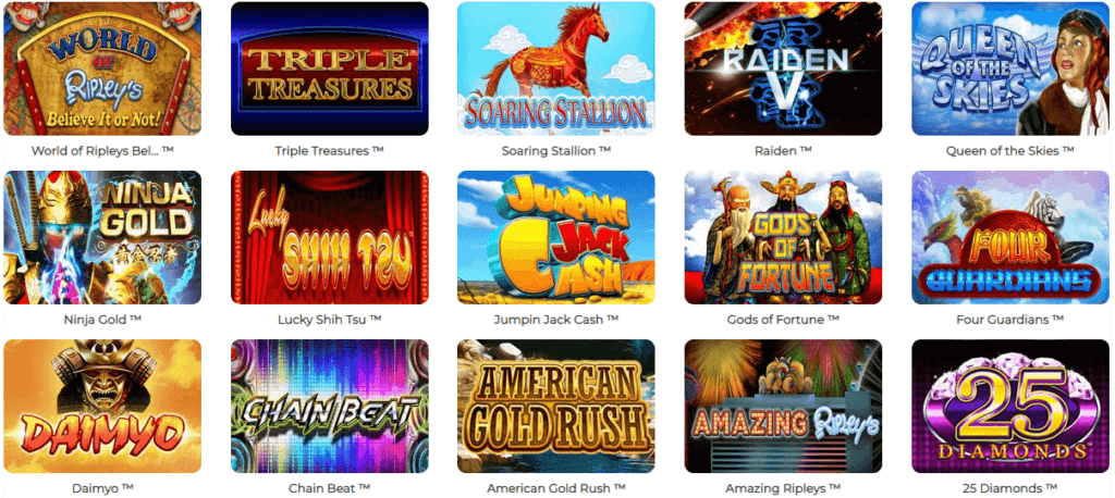 Image of Spin Games titles 2