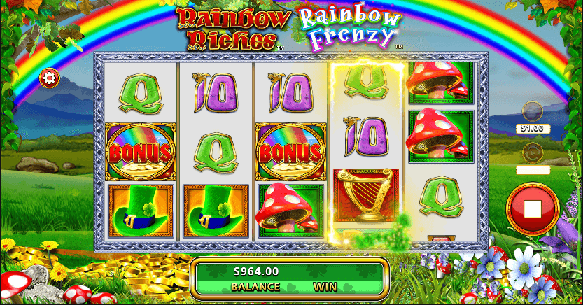 Barcrest review - Rainbow Riches Rainbow Frenzy
