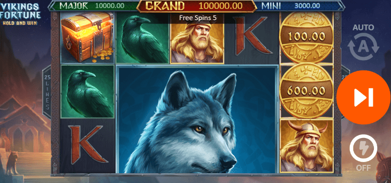 free spins on vikings fortune 