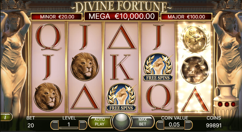 Divine fortune online slot