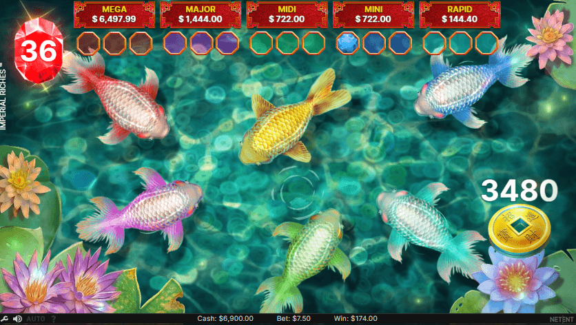 Imperial riches review - jackpot round