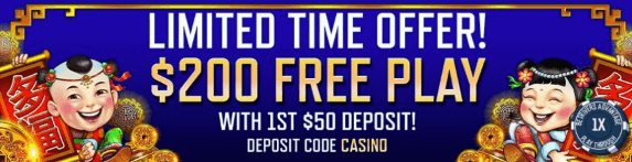BetRivers Casino free-play bonus 