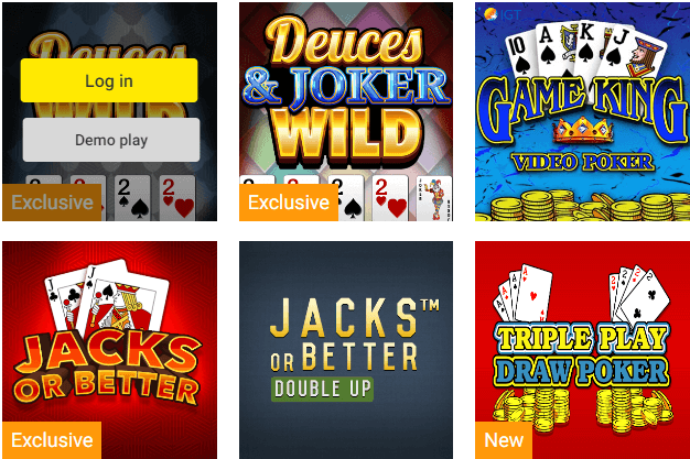 Unibet PA poker games