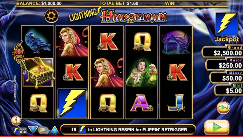 Lightning Horseman Halloween Slot 8