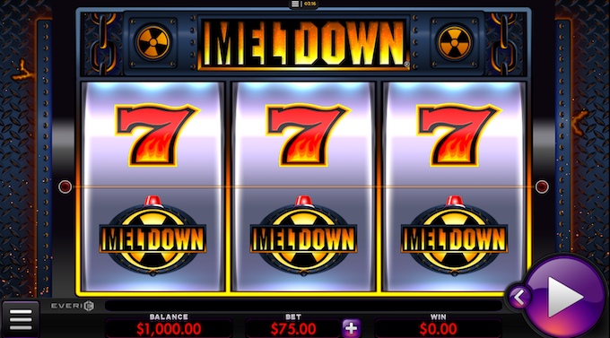 meltdown slot machine