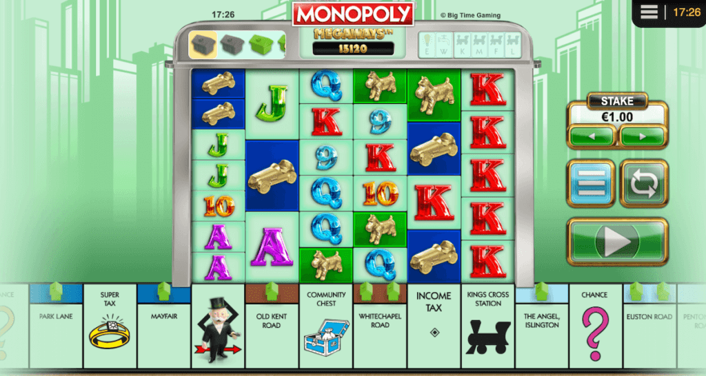 Monopoly Megaways online slot