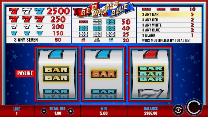 Red, White, and Blue Online Slot