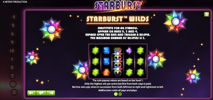 Starburst Slot Wilds