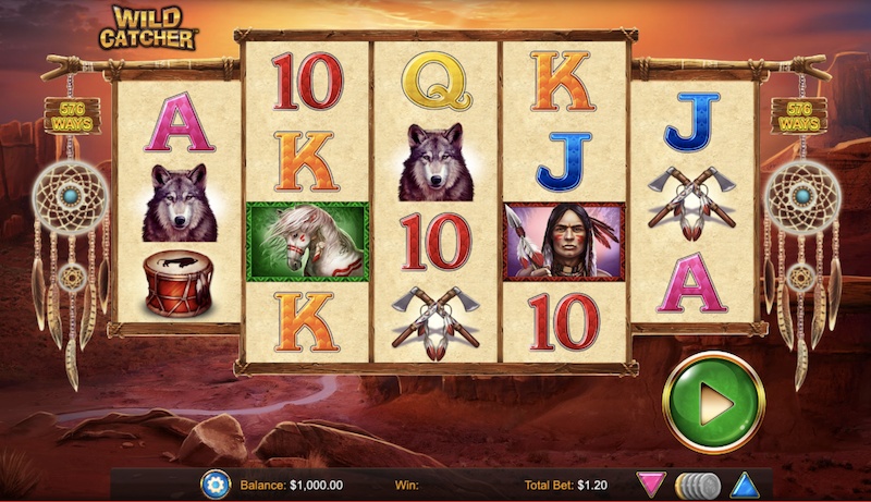 July 4th slot 3 Wild Catcher Gameplay